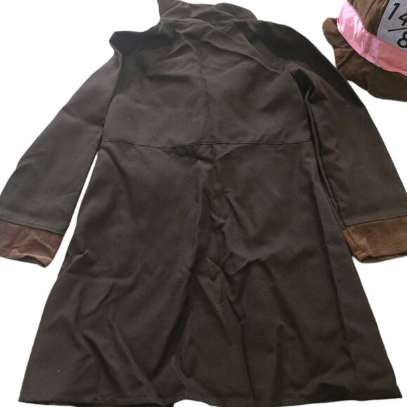 Mad Hatter Costume Kid XL Alice Wonderland Outfit Halloween Character Cosplay - Picture 2 of 9